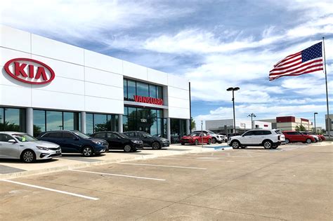 Vanguard kia of arlington - Vanguard Kia of Arlington. Sales: 817-375-2700; Service: 817-375-2700; Parts: 817-375-2700; 1501 Interstate 20 E Directions Arlington, TX 76018. Vanguard Kia of Arlington Home; New Inventory New Inventory. New Vehicles Remaining 2023 Vehicles Sell Us Your Car KBB Instant Cash Offer Buy Your Vehicle Online